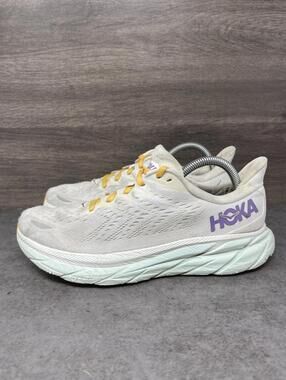 HOKA Clifton 8 Running Shoes Womens Size 8.5 Multicolor One One